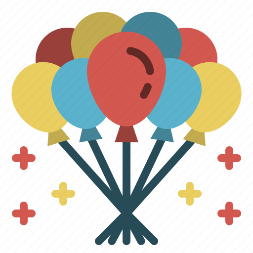 Carnival, balloon, party, decoration, celebration, festival icon - Download on Iconfinder
