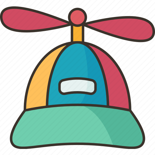 Hat, cap, propeller, kids, clothing icon - Download on Iconfinder