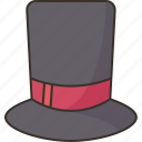 hat, magician, top, gentleman, costume