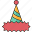 hat, party, birthday, celebration, festival 