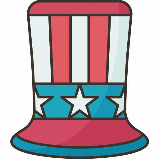 Hat, patriotic, independence, liberty, celebrate icon - Download on Iconfinder