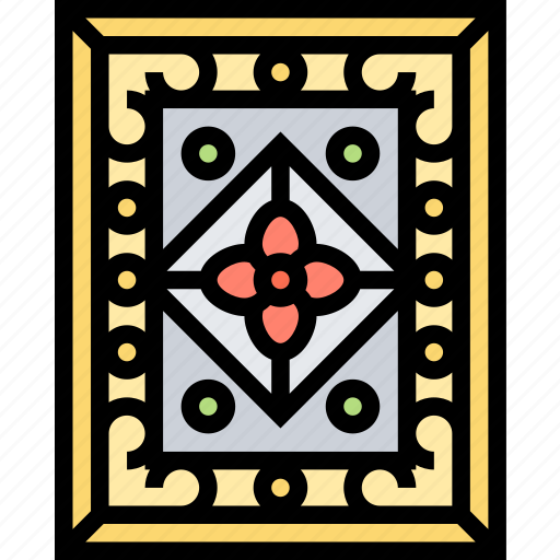 Carpet, rug, flooring, dcor, persian icon - Download on Iconfinder