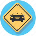 car, sign, road, transport, vehicle