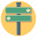 sign, arrow, arrows, direction, right, road