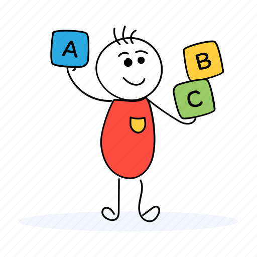 Alphabetics blocks, abc block, education, kindergarten, english icon - Download on Iconfinder