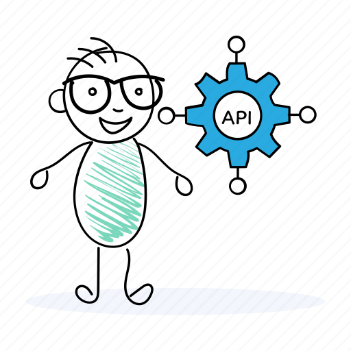 Api interface, app development, software application, app settings, application programming interface icon - Download on Iconfinder