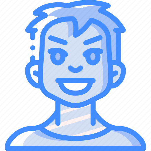 Avatars, boy, cartoon, emoji, emoticons, happy icon - Download on Iconfinder