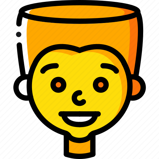 Avatars, boy, cartoon, emoji, emoticons, happy icon - Download on Iconfinder