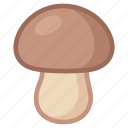 mushroom, mushrooms, food, fungi, cute, cartoon, vegetable, cremini, champignon