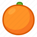orange, fruit, cute, cartoon, citrus, juice