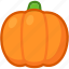 pumpkin, vegetable, cute, cartoon, halloween, food, orange 
