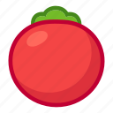 tomato, red, cooking, food, vegetable, cute, cartoon