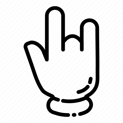 Gesture, hand, heavy, metal, music, rock, that rocks icon - Download on Iconfinder