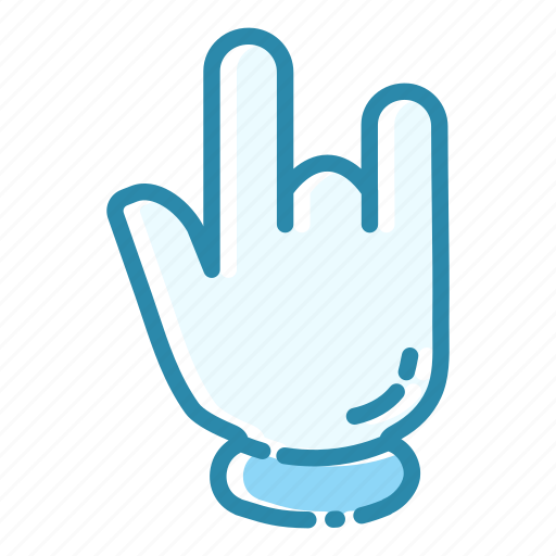 Gesture, hand, heavy, metal, music, rock, that rocks icon - Download on Iconfinder
