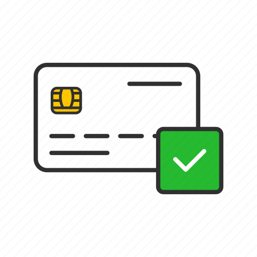 Approve, check, credit card, debit card icon - Download on Iconfinder