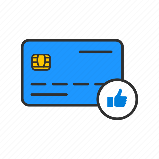 Atm card, credit card, credit card approved, debit card icon - Download on Iconfinder