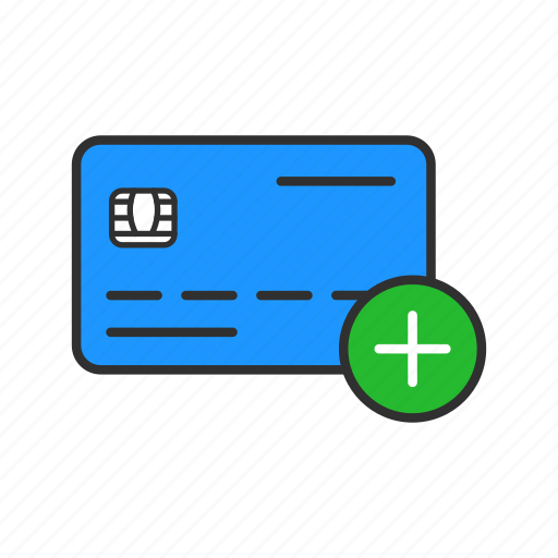 Add, add card information, credit card, debit card icon - Download on Iconfinder
