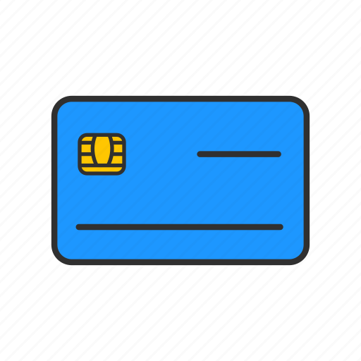 Atm card, card with chip, credit card, debit card icon - Download on Iconfinder