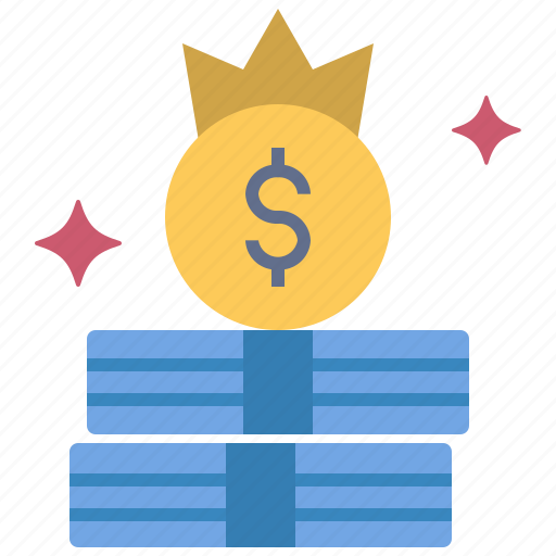 Cash, is, king, wealth, money icon - Download on Iconfinder