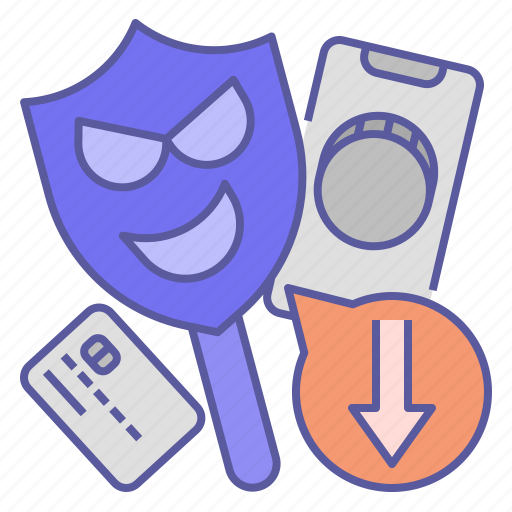 Offence, theft, deceive, reduced crime, lower crime rates, phone fraud, call center scam icon - Download on Iconfinder