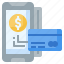 bank, card, credit, method, online, payment, smartphone