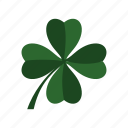 clover, day, four, irish, leaf, luck, shamrock