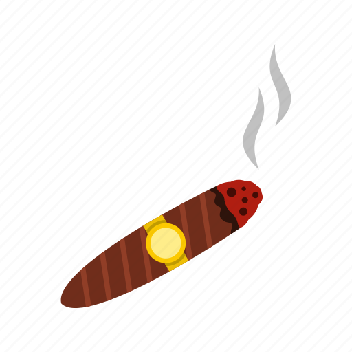 Cigar, habit, havana, leaf, smoke, tobacco, unhealthy icon - Download on Iconfinder
