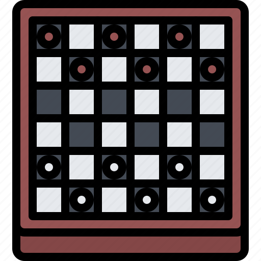 Board, casino, checkers, gambling, game, gaming icon - Download on Iconfinder