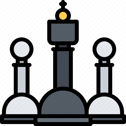 Casino, chess, gambling, game, gaming, king, pawn icon - Download on Iconfinder