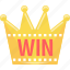 casino, crown, winner, winning 