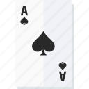 ace, card, of, spades