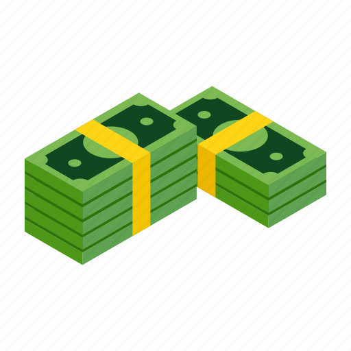 Finance, isometric, money, rich, saving, success, wealth icon - Download on Iconfinder
