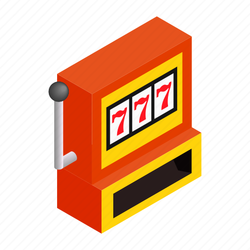 Casino, gamble, game, isometric, jackpot, machine, win icon - Download on Iconfinder