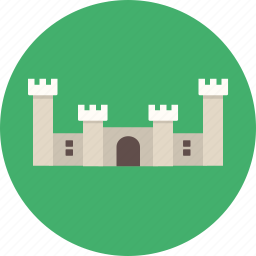 Building, palace, stone, towers, castles, fortress icon - Download on Iconfinder