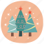 christmas, trees, decoration, holiday, winter, noel 