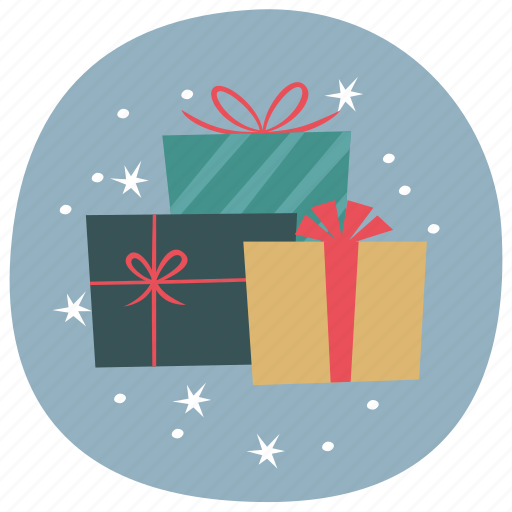 Gifts, box, bauble, present, christmas, winter, noel icon - Download on Iconfinder