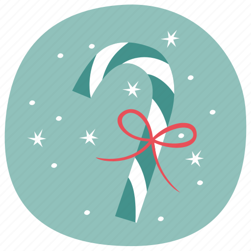 Candy, cane, christmas, treat, sweat, bow, winter icon - Download on Iconfinder