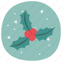 mistletoe, ornament, decoration, christmas, winter, noel