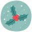 mistletoe, ornament, decoration, christmas, winter, noel 