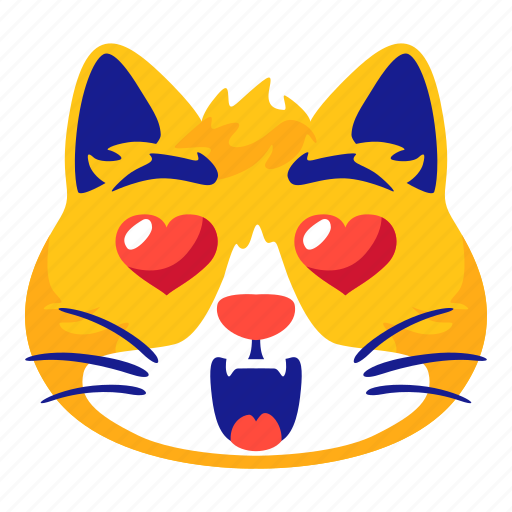 Love, fall, in, loving, avatar, cat, cute icon - Download on Iconfinder