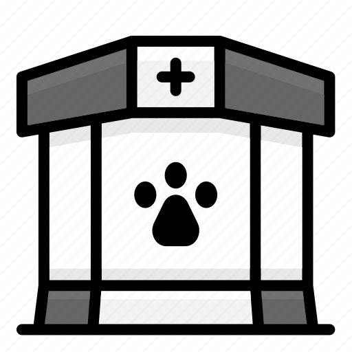 Pet, vet, clinic, animal, hospital, dog, cat icon - Download on Iconfinder