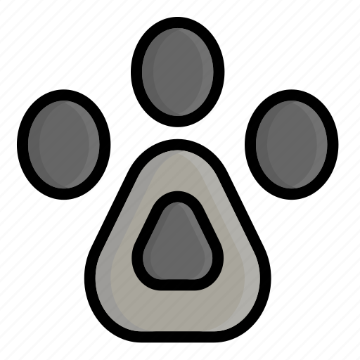 Dog, paw, print, dogs, pet icon - Download on Iconfinder