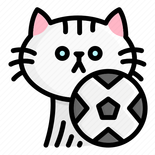 Pet, toy, toys, cat, ball, cute, puss icon - Download on Iconfinder