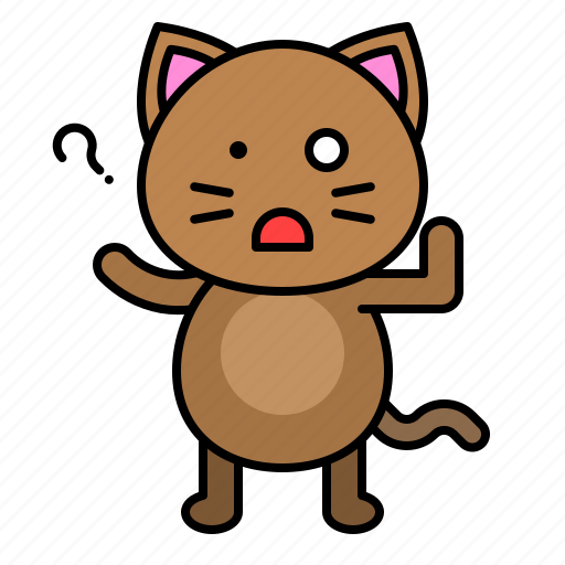 Avatar, cat, confused, doub, kitten icon - Download on Iconfinder
