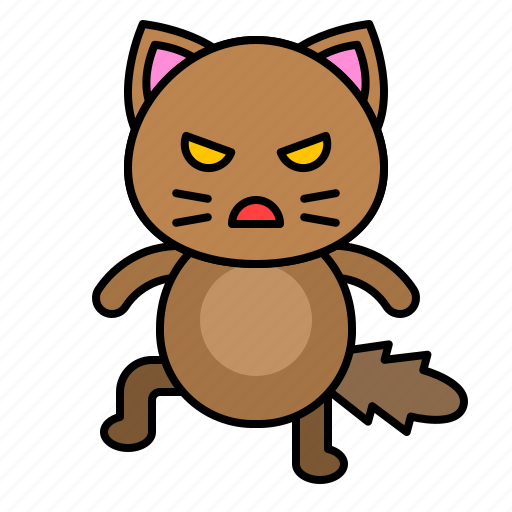 Angry, avatar, cat, displeased, kitten icon - Download on Iconfinder