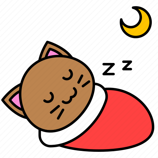Avatar, cat, kitten, moon, night, sleep icon - Download on Iconfinder