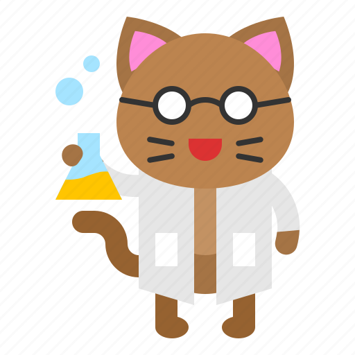 Avatar, cat, kitten, research, science icon - Download on Iconfinder