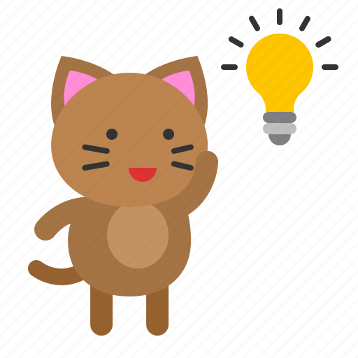 Avatar, cat, idea, kitten, thinking icon - Download on Iconfinder