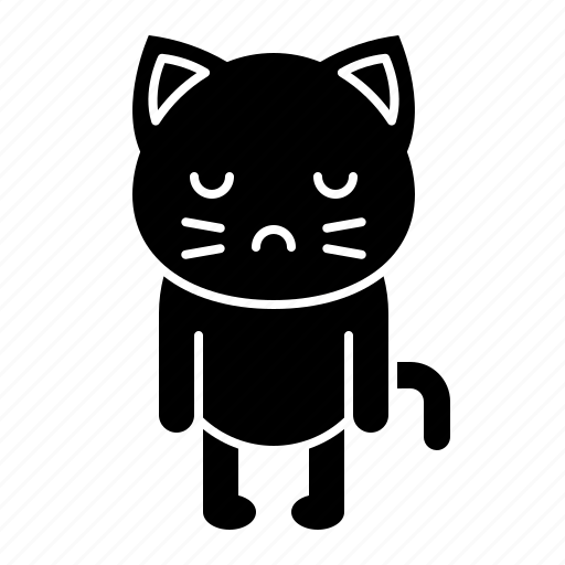 Avatar, cat, emotion, kitten, sad icon - Download on Iconfinder
