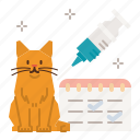 cat, care, vaccinations, medicine, schedule, kitty